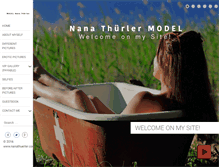 Tablet Screenshot of nanathuerler.com